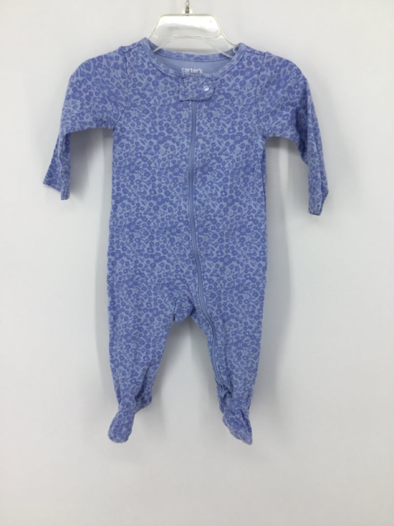 Just One You Made by Carters Child Size 6 Months Blue Sleepers