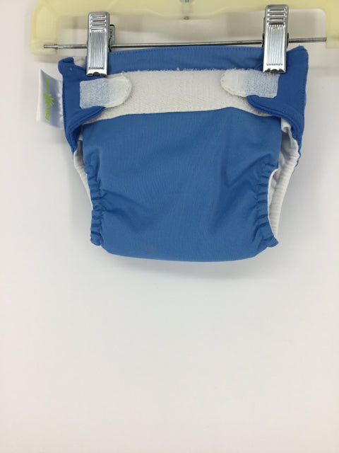 Bum Genius Child Size S Blue Solid Pocket Cloth Diaper