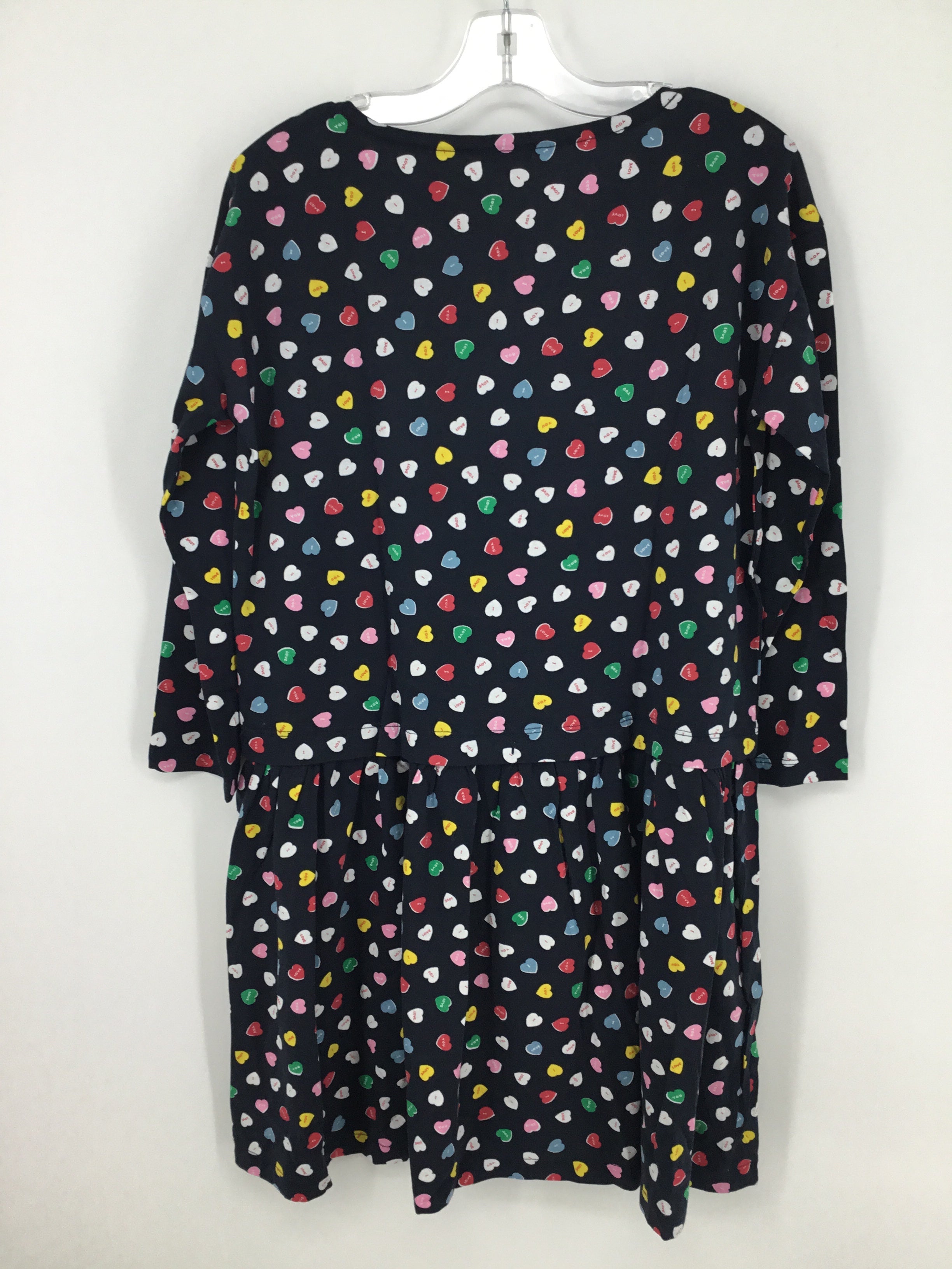 Crewcuts Child Size 12 Navy Valentine's Day Dress