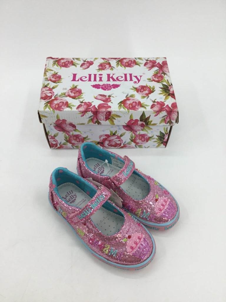 Lelli Kelly Child Size 9.5 Toddler Pink Sneakers