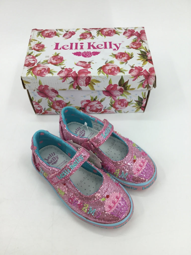 Lelli Kelly Child Size 9.5 Toddler Pink Sneakers