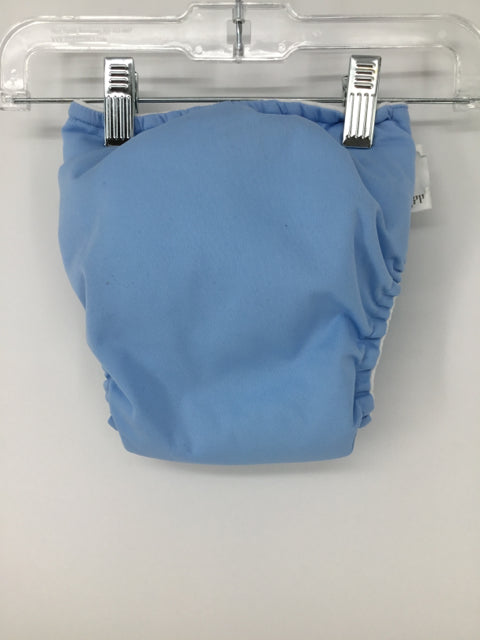 Bum Genius Child Size One Size Blue Solid Pocket Cloth Diaper