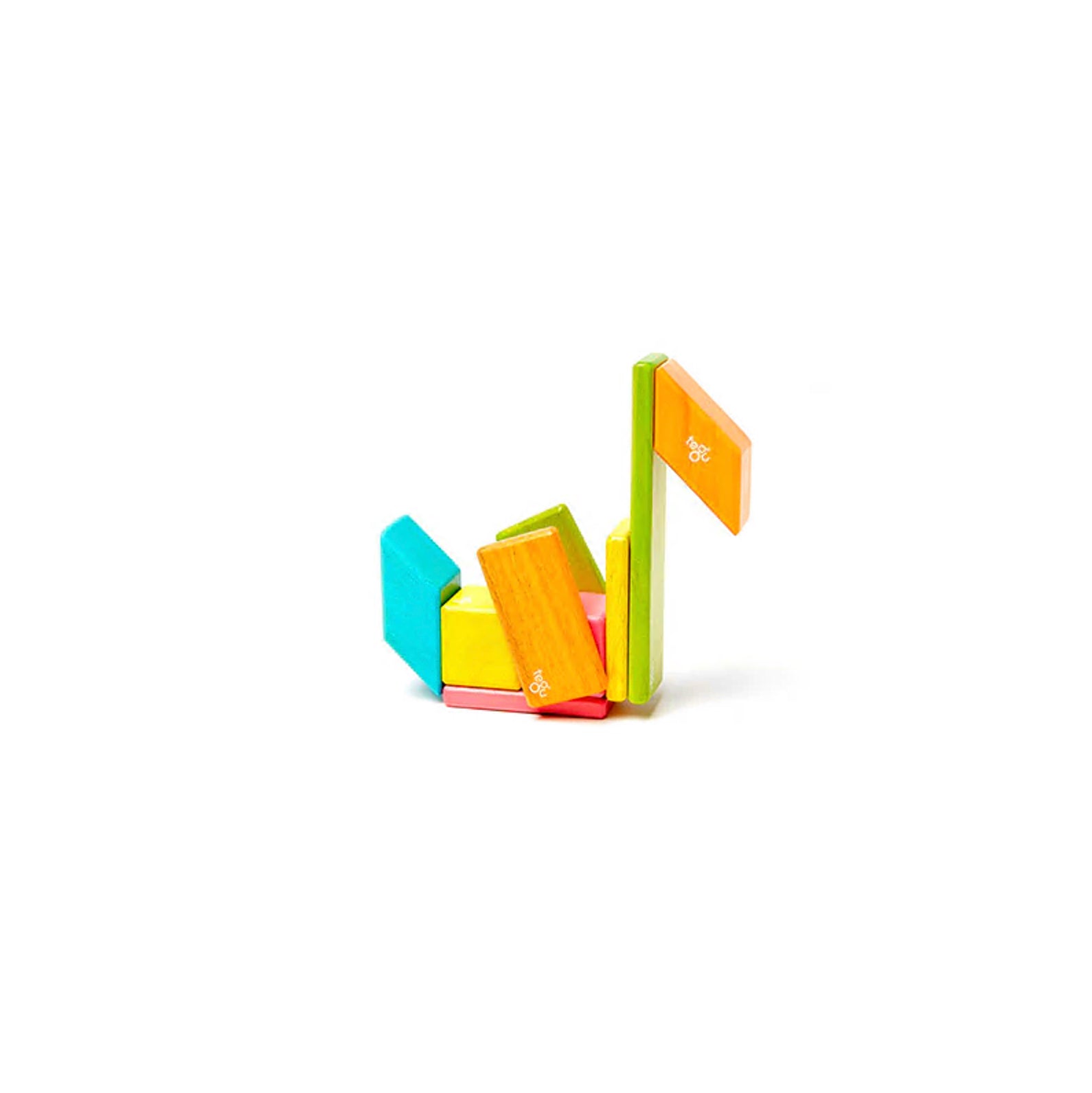 Tegu - 14 Piece Classics Magnetic Wooden Blocks