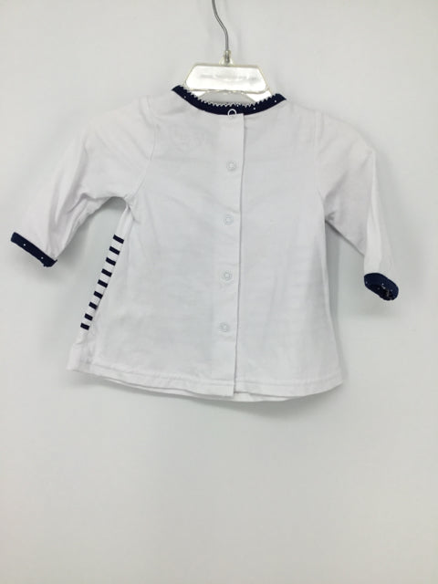 Limonade Child Size 3 Months Navy T-shirt - girls