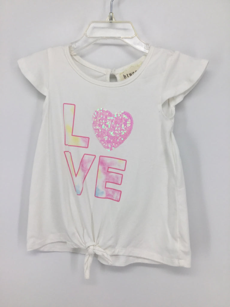 btween Child Size 18 Months White Valentine's Day Shirt