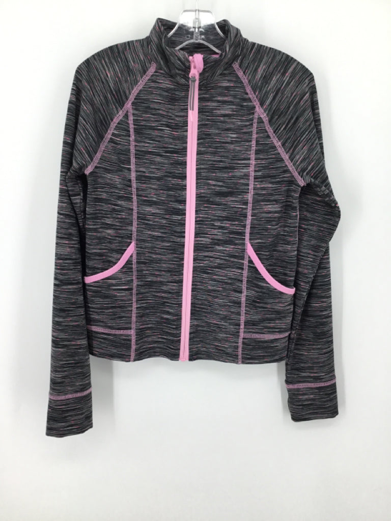 Lands' End Child Size 10 Gray Jacket - girls