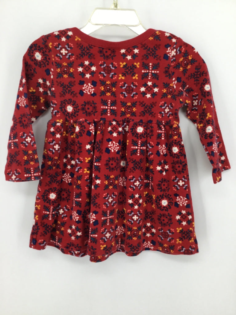 Hanna Andersson Child Size 12-18 Months Red Dress - girls