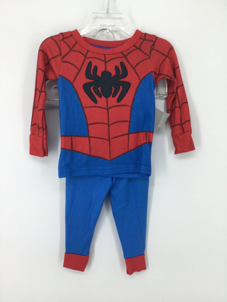 Marvel Child Size 18 Months Red Character Pajamas - boys