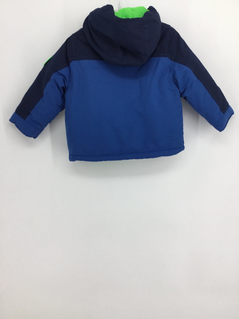 Carter's Child Size 24 Months Blue Solid Outerwear - boys
