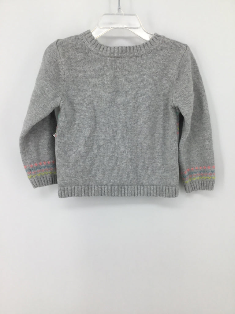 Carter's Child Size 24 Months Gray Sweater - girls
