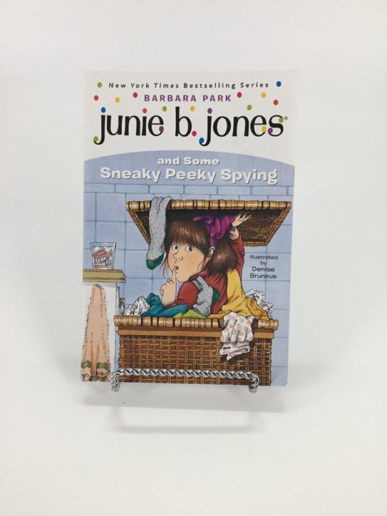 Junie B. Jones and Some Sneaky Peeky Spying Paperback Book