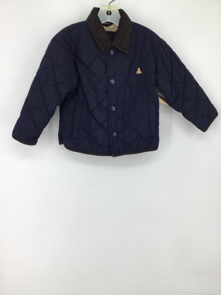 Baby Gap Child Size 3 Navy Solid Jacket - boys