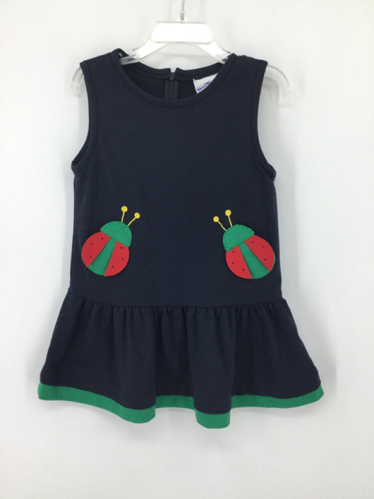 Florence Eiseman Child Size 4 Navy Dress - girls