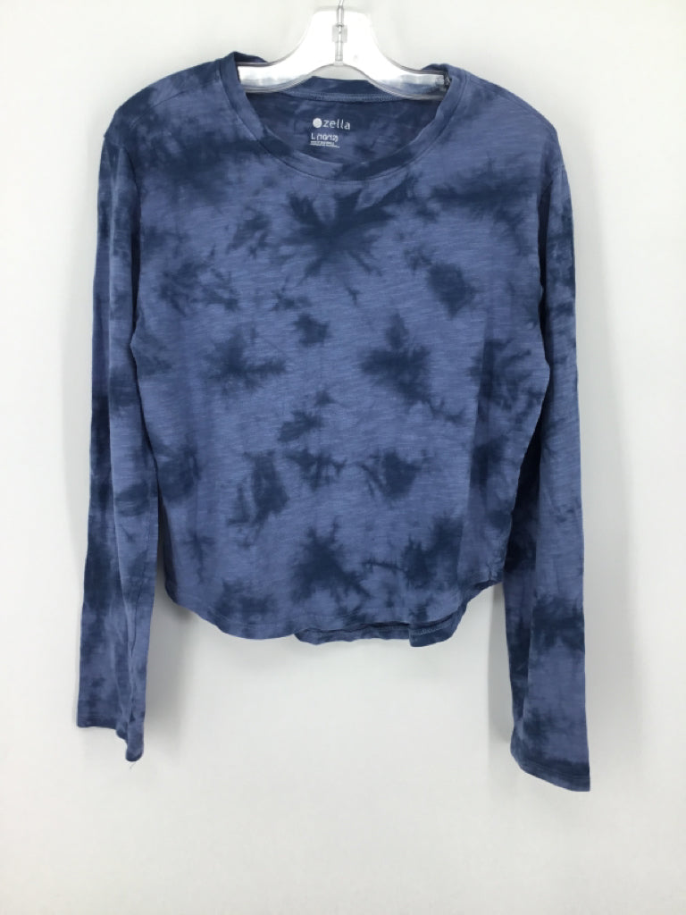 Zella Child Size 10 Blue T-shirt - girls