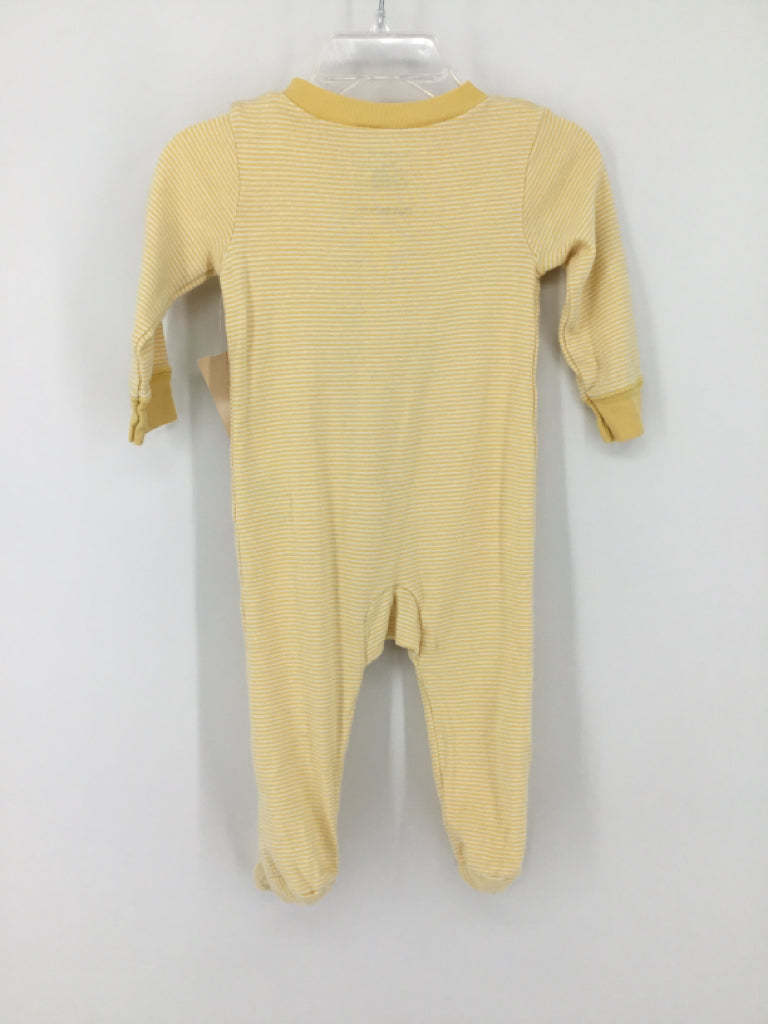 Carter's Child Size 9 Months Yellow Sleepers