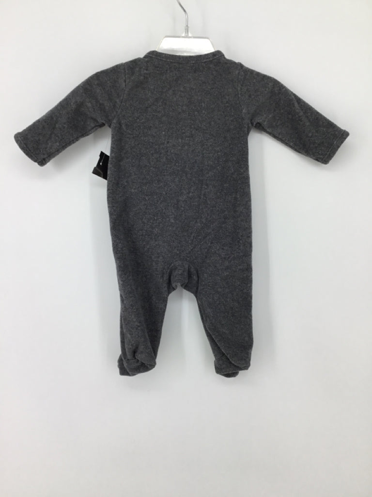 Carter's Child Size 3 Months Gray Sleepers