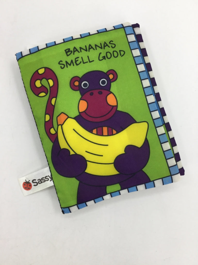 Sassy Bananas Smell Good Soft Book