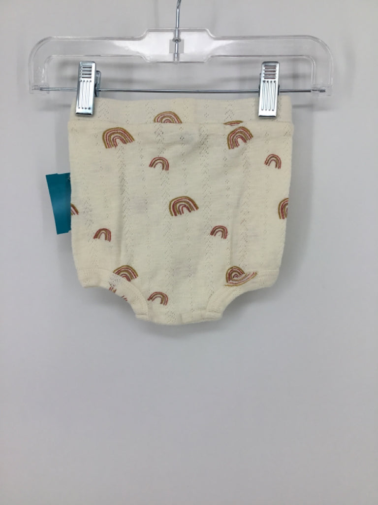 Kate Quinn Organics Child Size 6-12 Months Cream Bloomers - girls