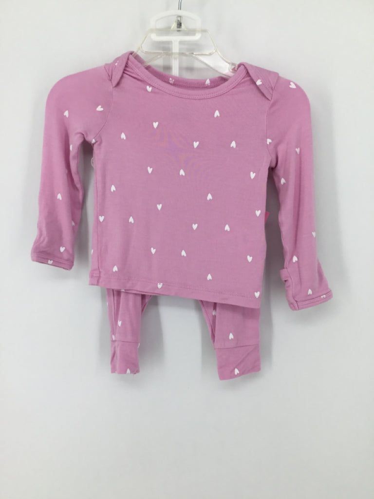 Just One You Made by Carters Child Size 3 Months Pink Pajamas - girls