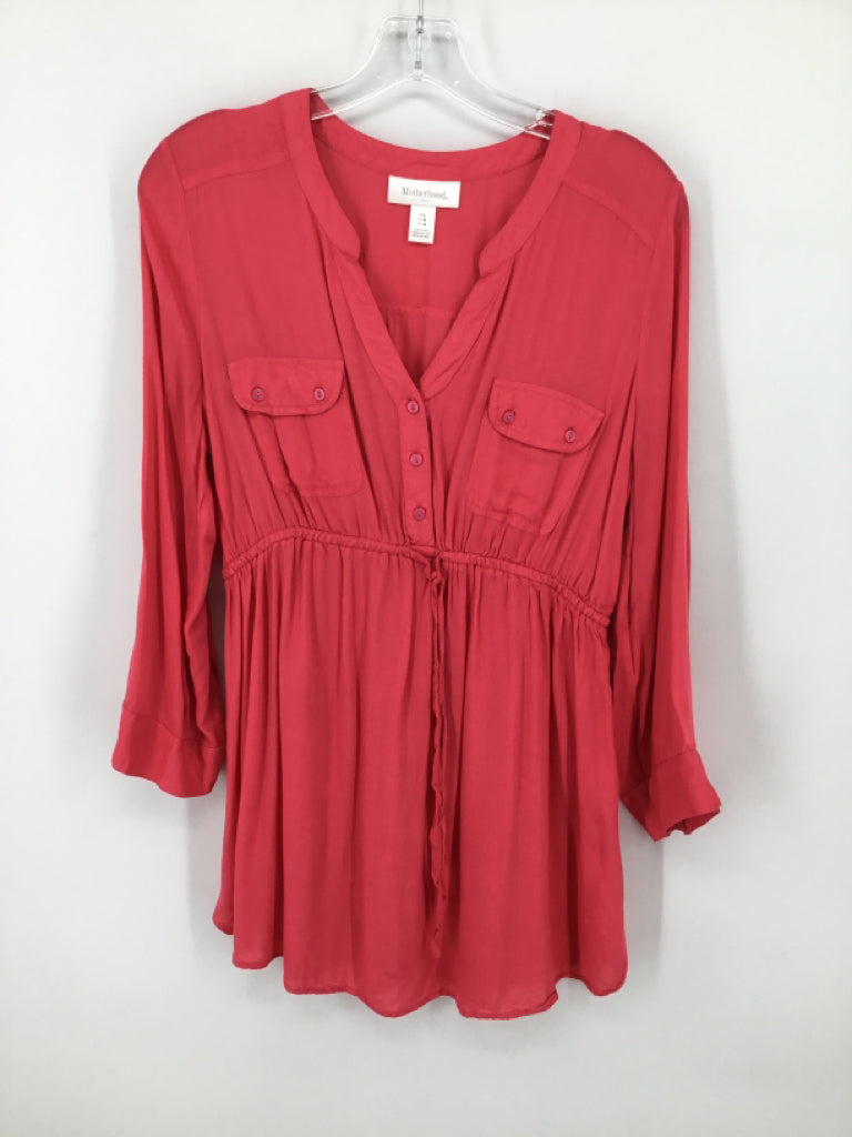Motherhood Maternity Size L Rayon Blend Top
