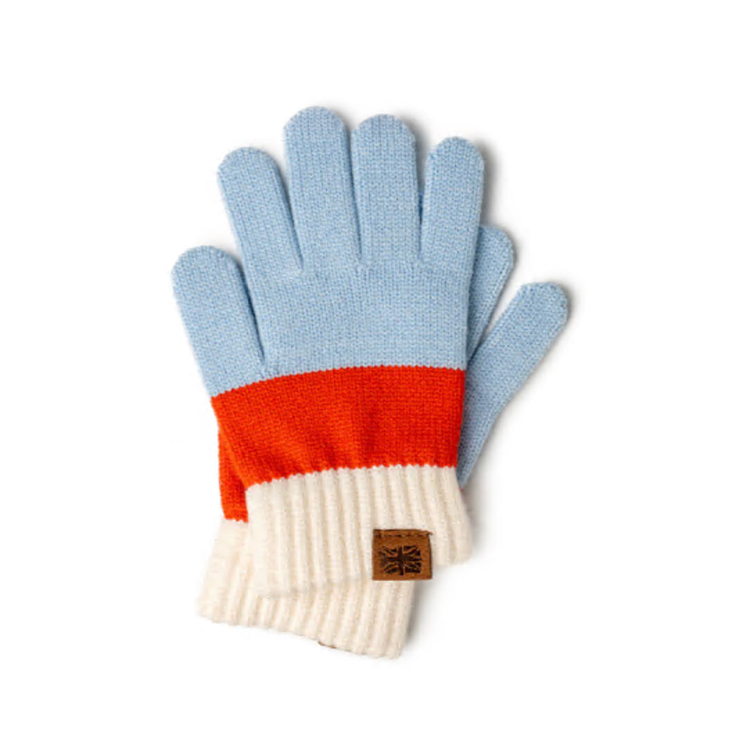 Britt's Knits Child Size 3+ Purple Wonderland Collection Kids Gloves