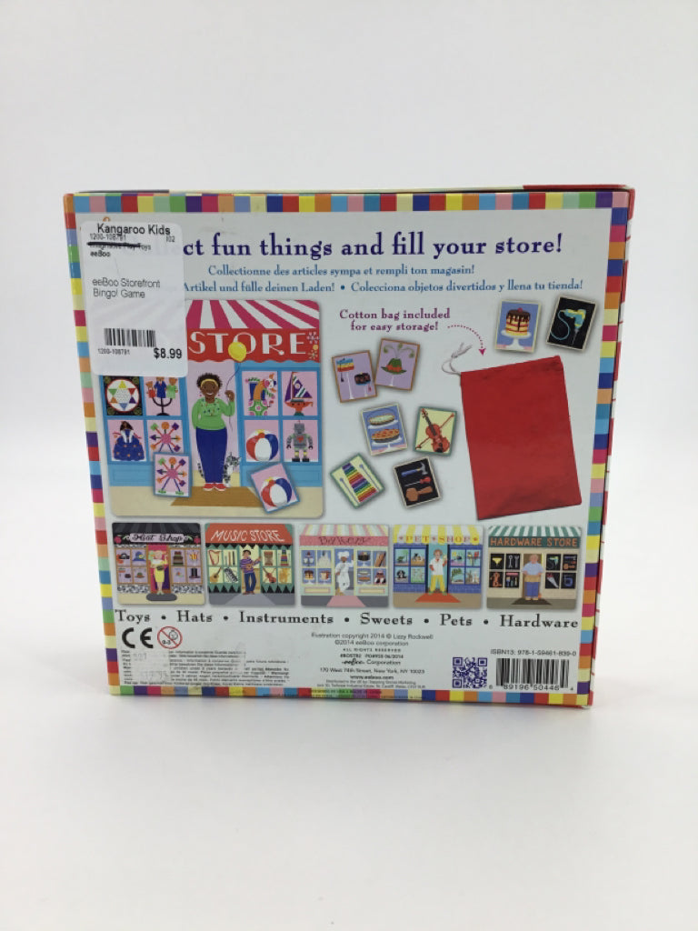 eeBoo Storefront Bingo! Game