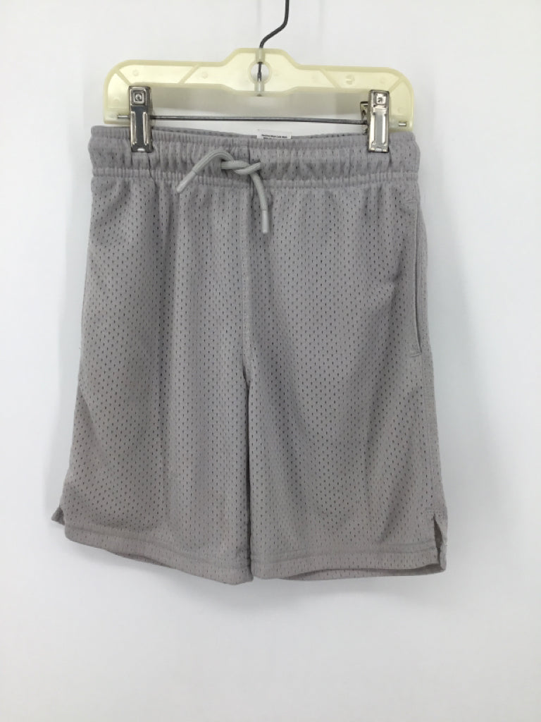 Athletic Works Child Size 8 Gray Solid Shorts - boys
