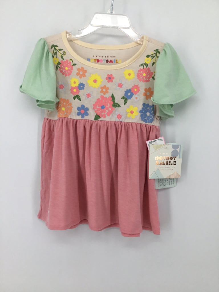 Dot Dot Smile Child Size 5 Multi-Color Shirt - girls