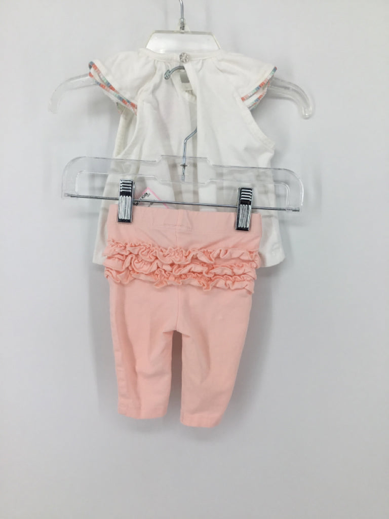 Dylan & Abby Child Size 0-3 Months White Outfit - girls