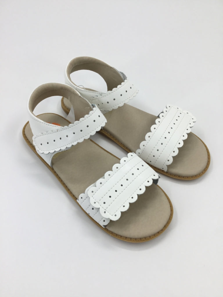 Livie & Luca Child Size 3 Youth White Sandals/Flip Flops