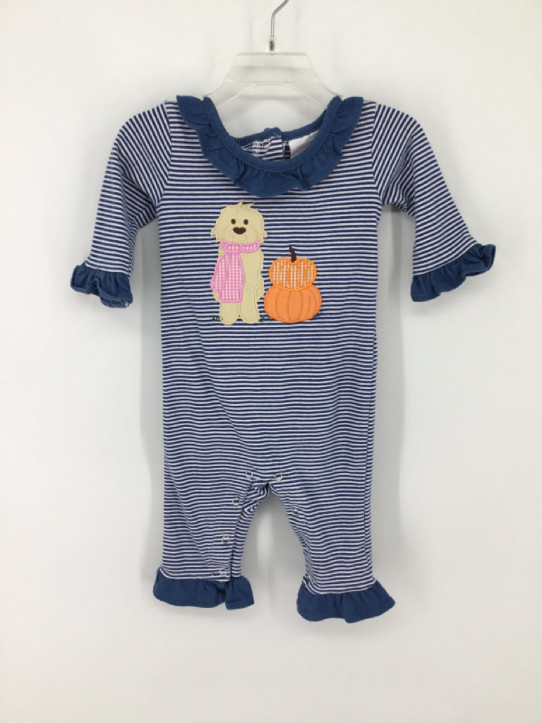Stitchy Fish Child Size 6 Months Blue Halloween Outfit
