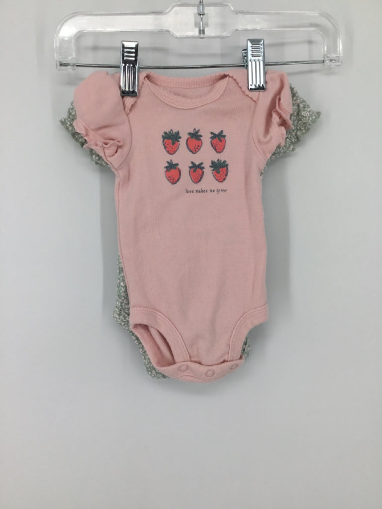 Child of Mine Child Size Newborn Green Onesie