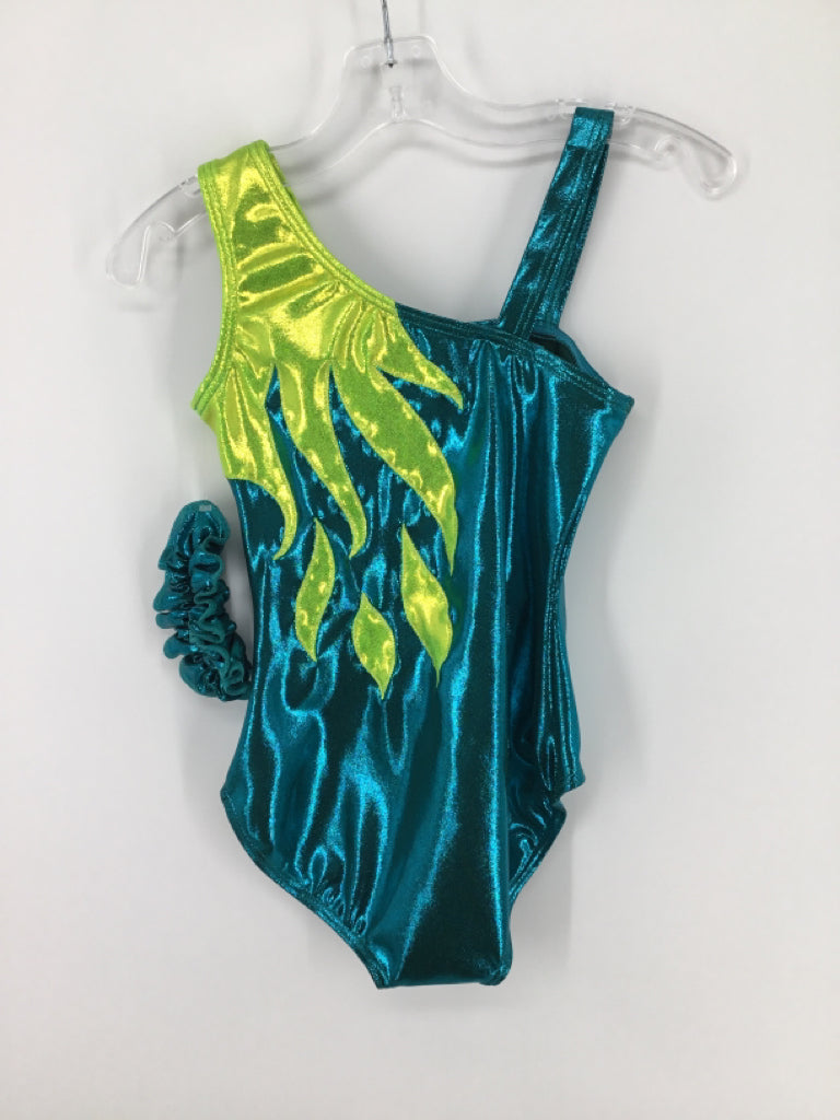 Balera Child Size 10 Teal Dance - girls