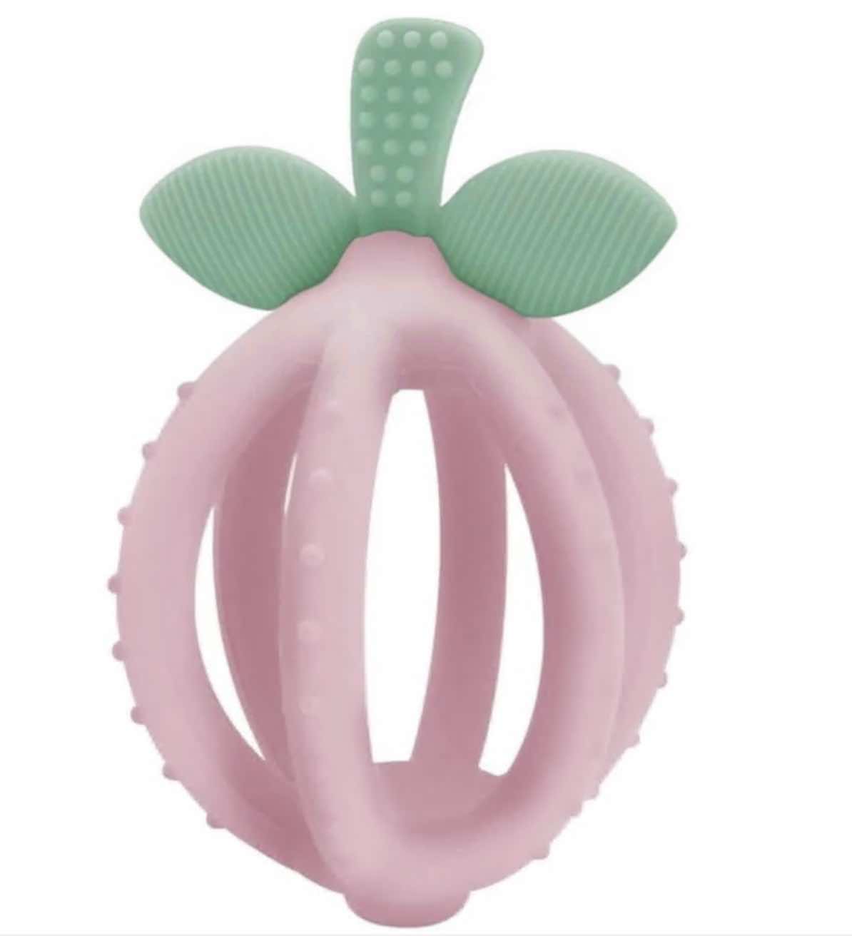 Itzy Ritzy -  Bitzy Biter Teething Ball Teether (Pink Lemonade)