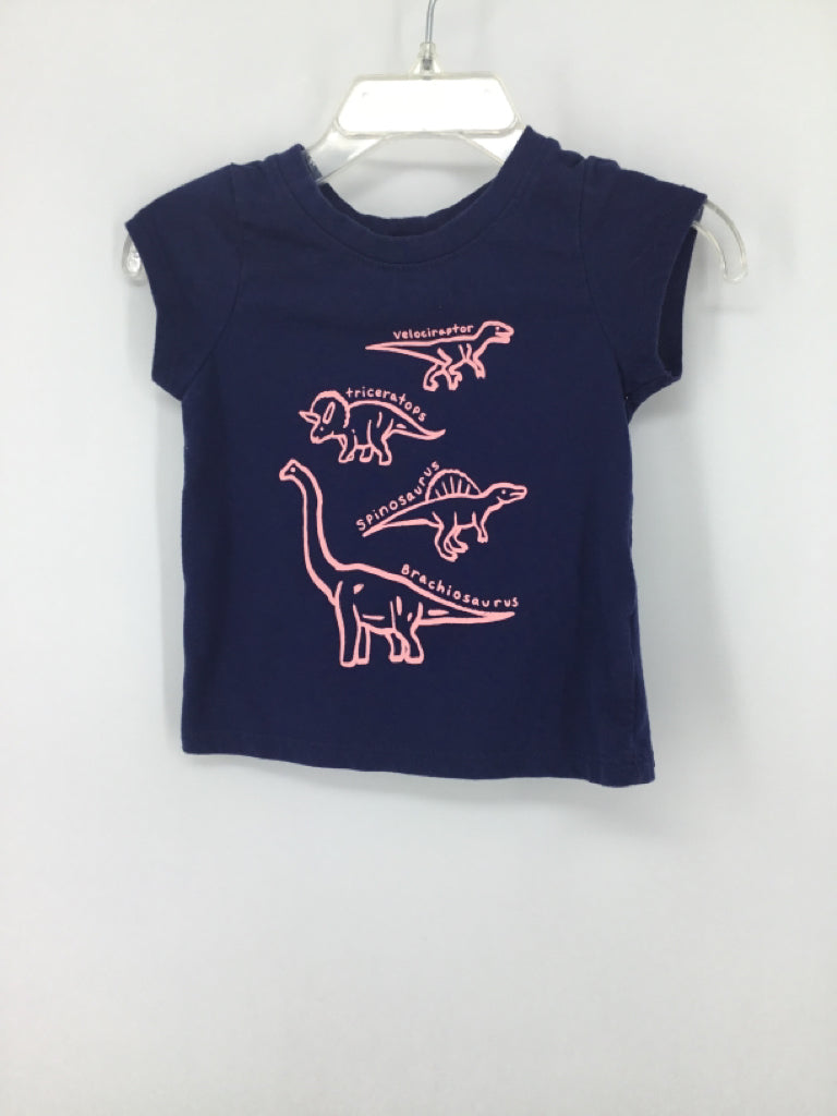 Cat & Jack Child Size 12 Months Navy T-shirt - girls