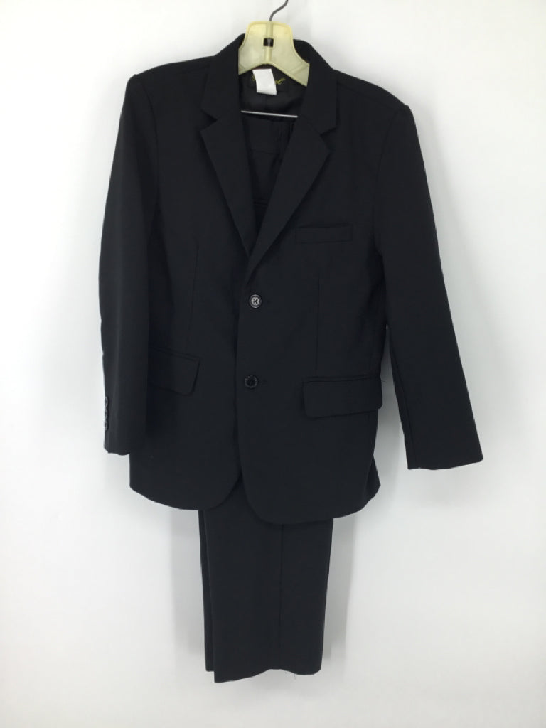 Rafael Child Size 8 Black Solid Suit - boys