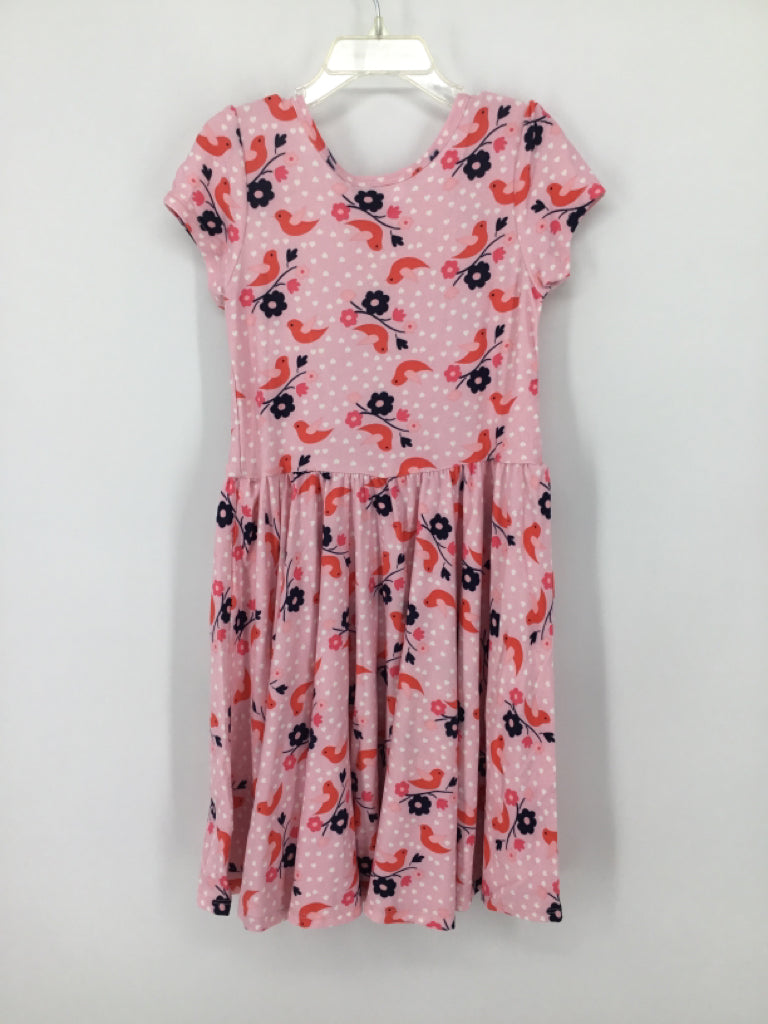 Dot Dot Smile Child Size 7 Pink Dress - girls