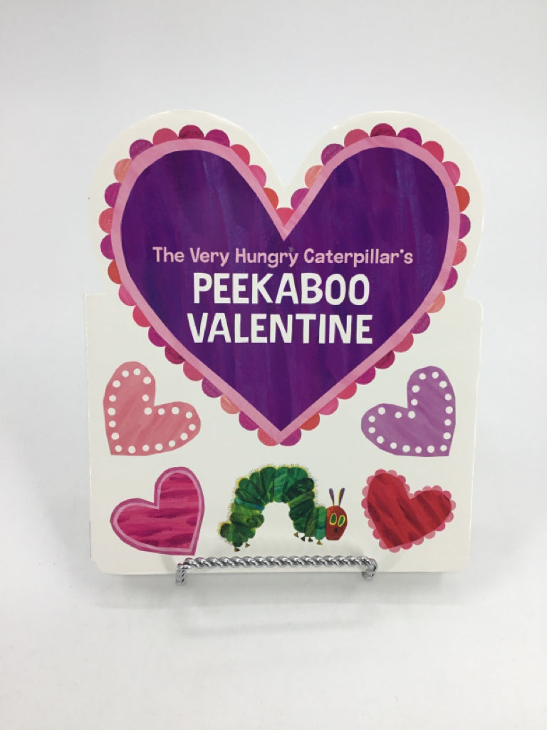 Eric Carle The Very Hungry Caterpillar Peekaboo Valentine Board Book