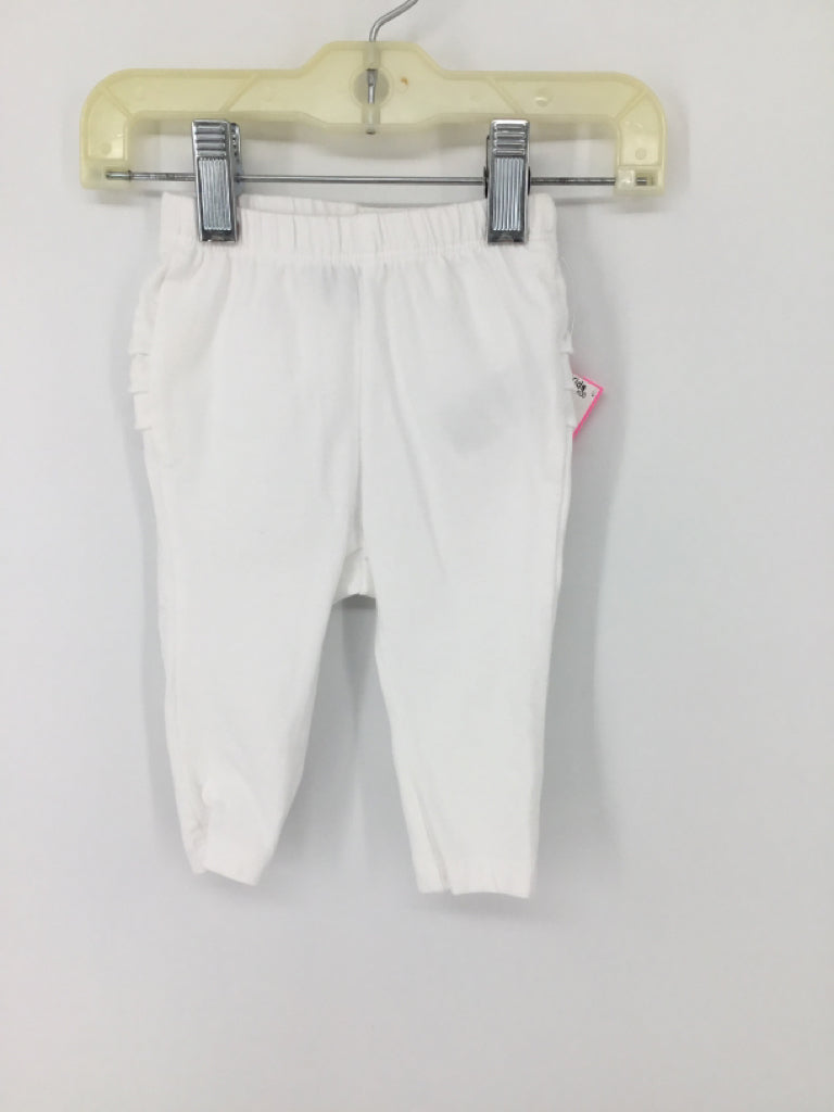 Old Navy Child Size 3-6 Months White Pants - girls