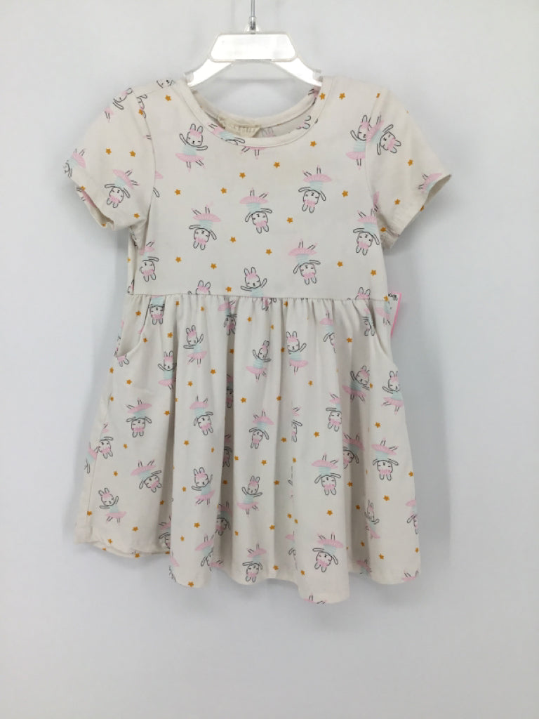Emma & Elsa Child Size 4 White Dress - girls