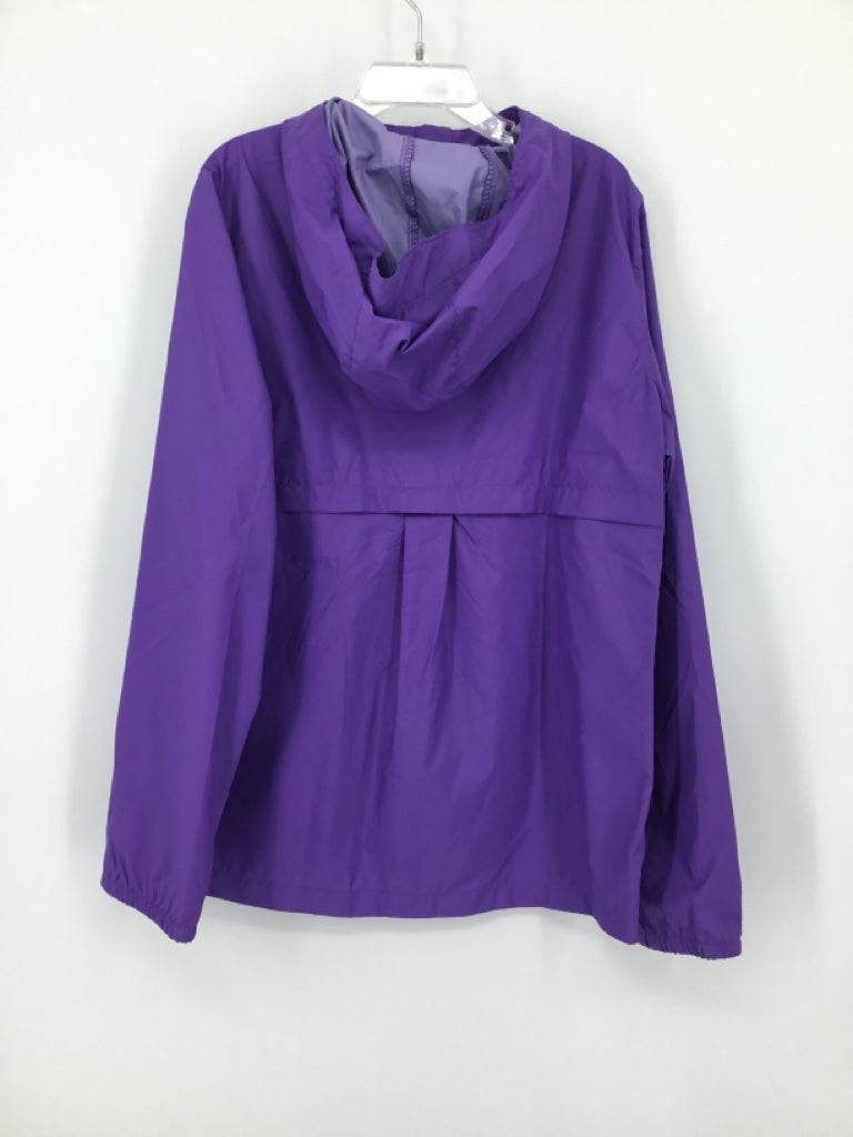 Columbia Child Size 10 Purple Raincoat - girls