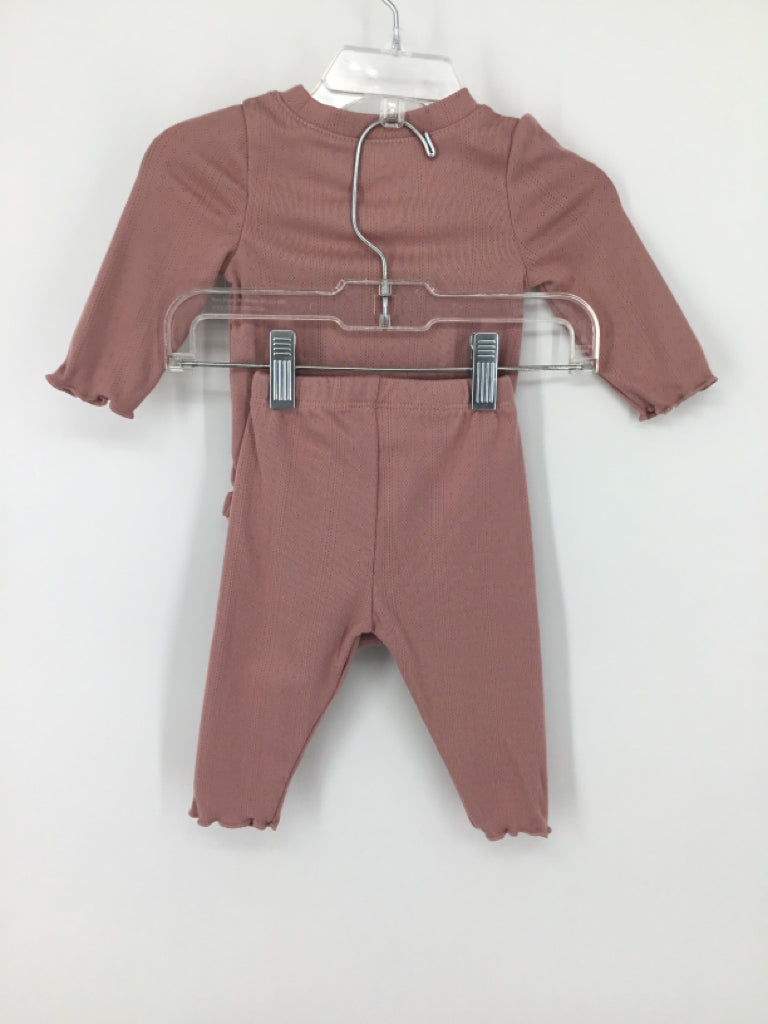 cloud island Child Size 0-3 Months Pink Outfit - girls