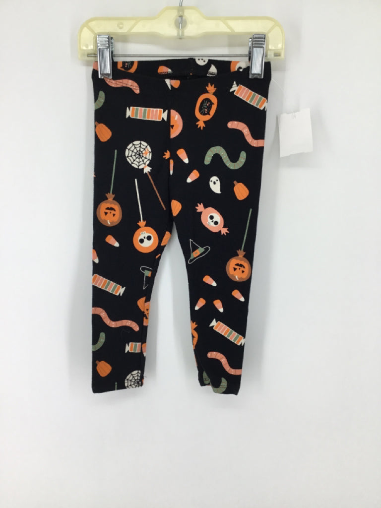 Cat & Jack Child Size 2 Black Halloween Pants