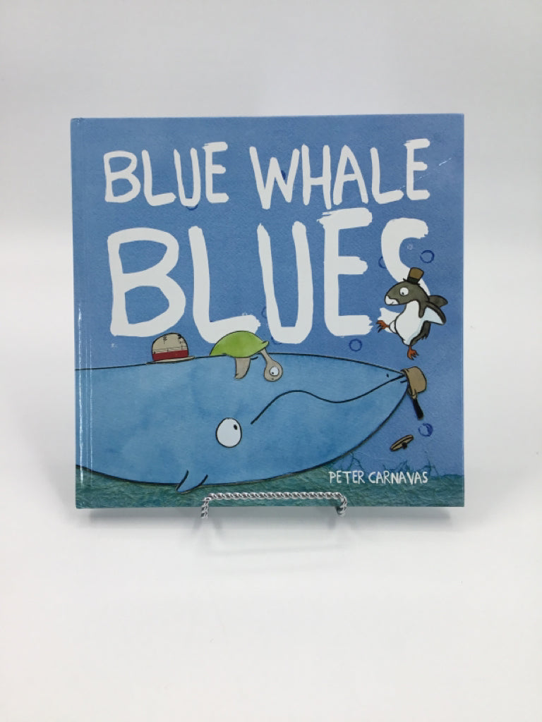 Blue Whale Blues Hardcover Book