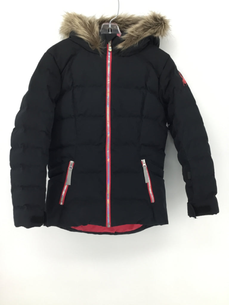 Spyder Child Size 10 Black Outerwear - girls