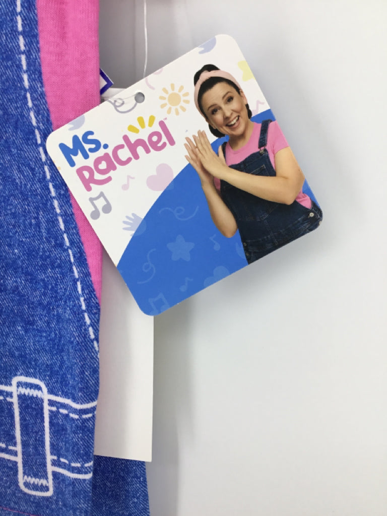 Ms. Rachel Child Size 4 Pink Pajamas - girls