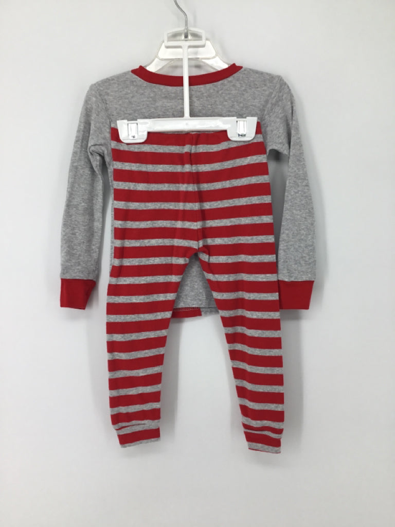 Just One You Made by Carters Child Size 2 Gray Christmas Pajamas