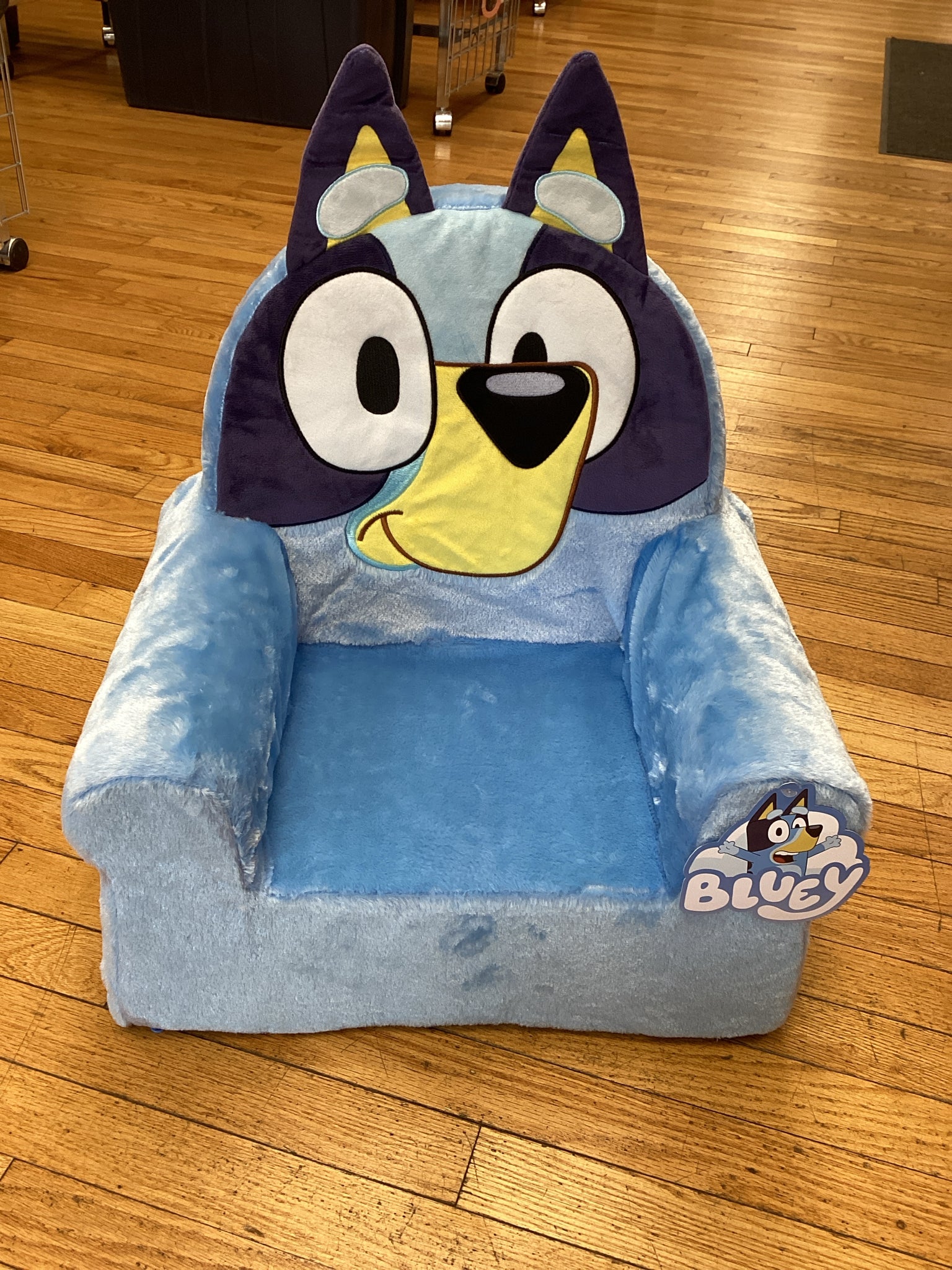Bluey Fuzzy Toddler Chair