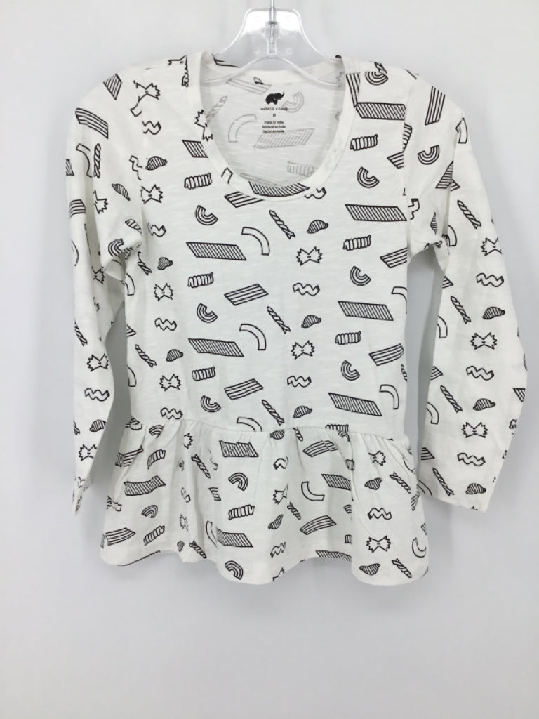 Monica + Andy Child Size 8 White Shirt - girls