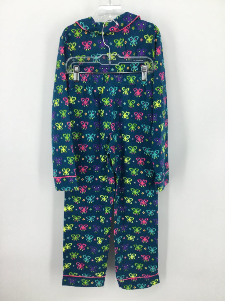 Disney Child Size 7 Teal Pajamas - girls
